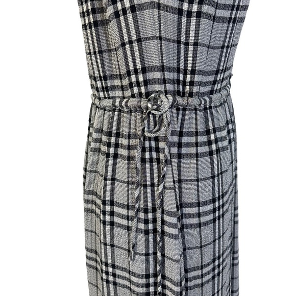 Current Air Plaid Sleeveless Dress S Gray Black - Picture 12 of 15